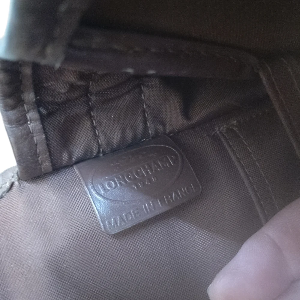 Vintage Longchamp Paris Leather Briefcase Made in France Lock+Key Messenger Bag